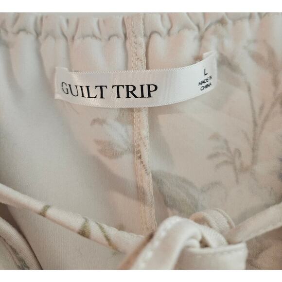 Women's Guilt Trip Summer Shirt Size Large - Picture 3 of 6